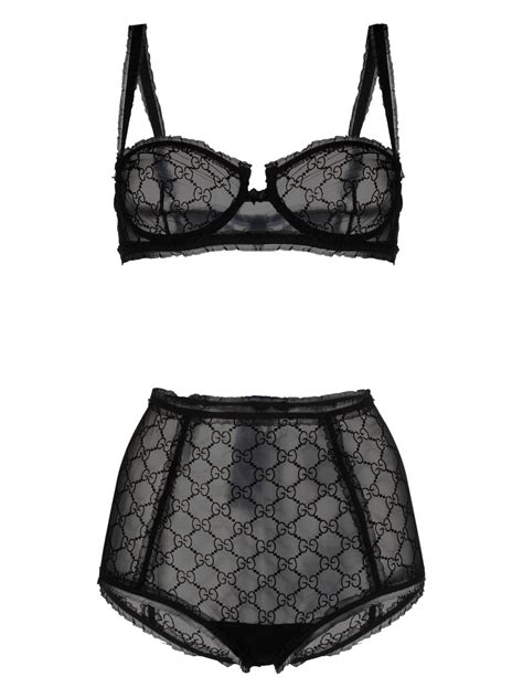 mesh gucci bra|gucci lingerie for women.